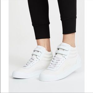 Rag & Bone Mixed Leather Platform Sneakers